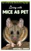 Книга Living with Mice As Pet : A Guide To Understand How To Live with Mice As Pet for Pet Owners