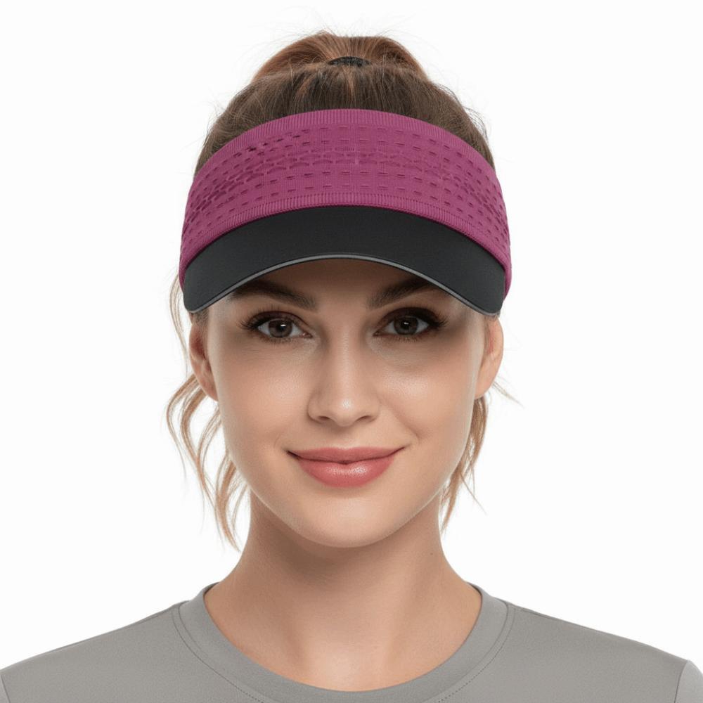 Sweat-absorbing Sports Cap Multicolor UV Protection Cap Sunshade Sun Visor  Sports Activities