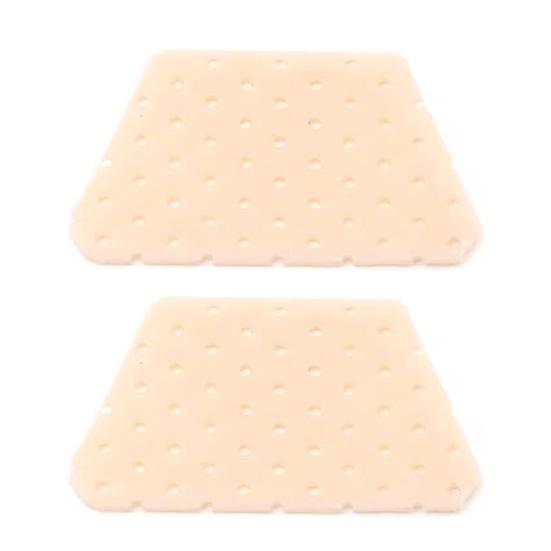 1/2Pcs Thermoplastic Nasal Splints Trapezoid Nose Brace External Nasal Support for Fracture Rhinoplasty Surgery ENT Immobilization