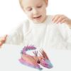 3D Printed Dragon with Wings Realistic Articulated Dragon Statue Home Room Decoration Animals Ornament Kids Birthday Gifts