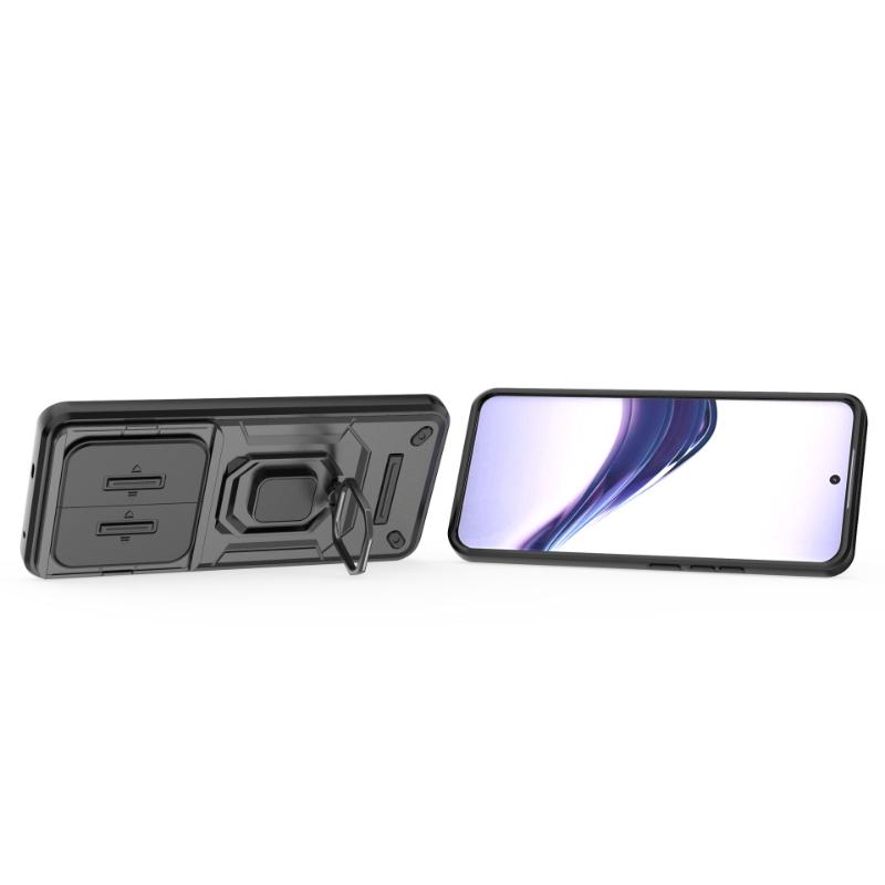 Для OPPO Realme 12 13 Pro Plus 5g задняя крышка противоударный защитный чехол слайдер объектив камеры протектор магнитная подставка держатель Funda Coque