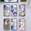 Чехол для телефона Genshin Impact K-Kamisato A-Ayaka Силиконовый Мягкий Для Samsung Galaxy A73,A72,A71,A70,A53,A52,A51