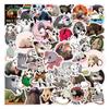 10/50pcs Cute Mood Possum Stickers Possum Graffiti Stickers for DIY Luggage Laptop Skateboard Motorcycle Bicycle Stickers
