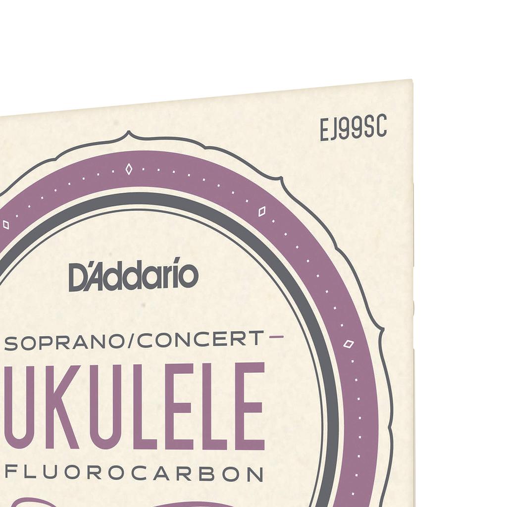 Струны для укулеле Carbon EJ99SC D'Addario Pro-Arté Concert/Soprano []
