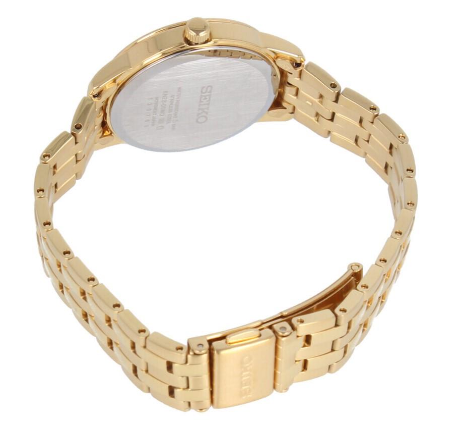 Seiko Классические женские кварцевые часы из нержавеющей стали SUR412P1