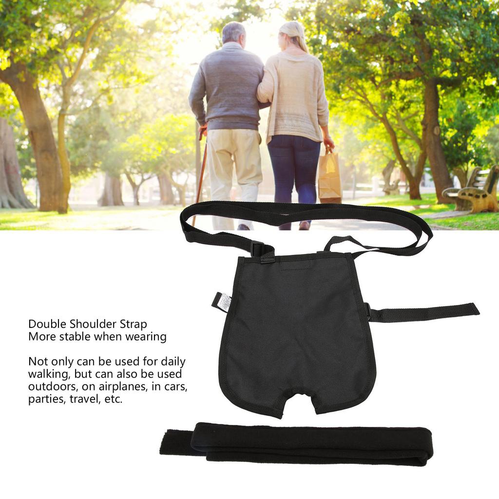 Держатель мешка для сбора мочи 1000 мл нейлоновая застежка-липучка чехол для мешка и трубки катетера для ежедневных поездок