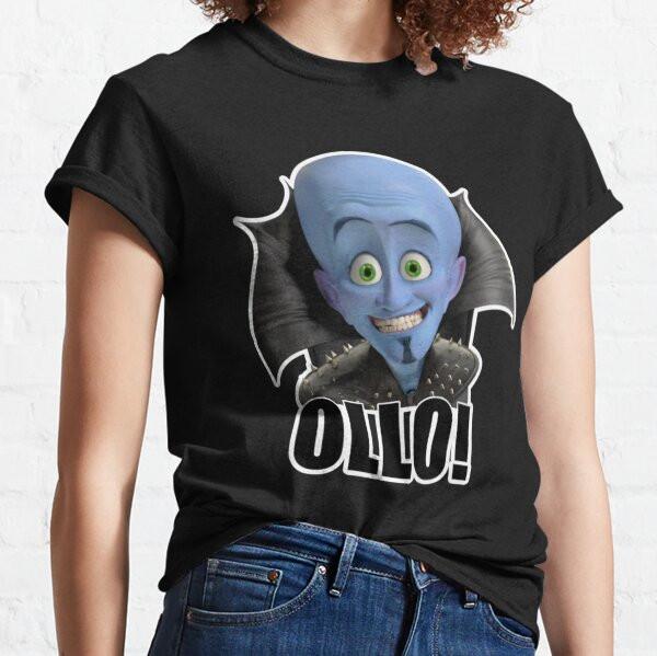 Megamind Will Ferrell Ollo Hello Classic T Shirt_ryv_37 T-shirt