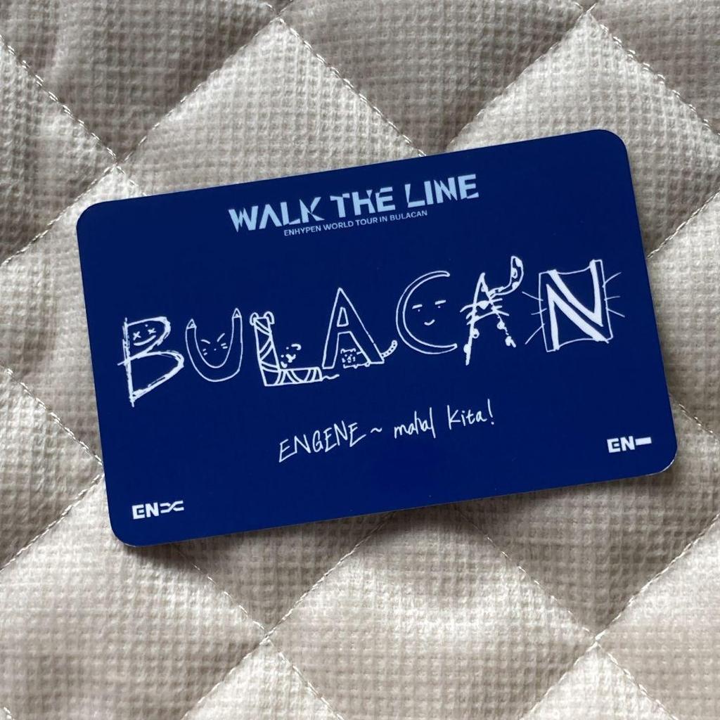 [USED] Niki ENHYPEN LINE Bulacan Engene Zone Trading Card