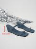 Designer Summer Narrow Band Heel Women Slippers Shoes Open Toe Shoes Design Style Banquet Party Sandals Shoes