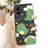 Для Xiaomi Poco M7 4G Чехол Милый Динозавр Астронавт Расписная Крышка Мягкий Силиконовый Чехол для Телефона Для Xiaomi Poco M7 Plus M7Plus 5G Сумки