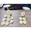 3D Pattern Mooncake Mold Flower Shaped DIY Cake Mold Pastry Baking Model  Mid-Autumn Festival