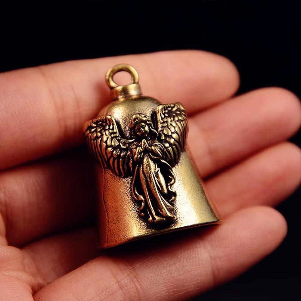 Ангел Рельефный Ангел Колокольчик Винтажный Колокольчик Хранитель Модная Бижутерия Колокольчик Талисман на Удачу Домашний Декор