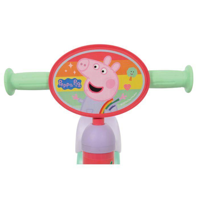 Tricycle pour enfant - Peppa Pig - Peppa Pig - 47x25x37 cm - Maximum 15 kg - 3 roues anti-crevaison - Siège ergonomique