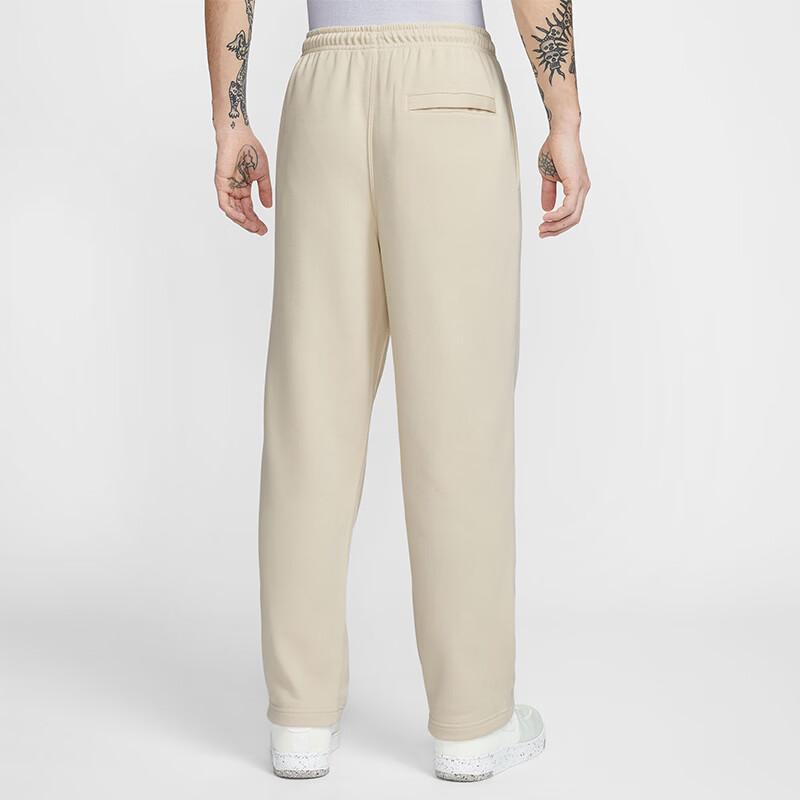 Nike Casual Pants Men's Beige/Brown Moderate Straight Fit Pants HQ4423-229