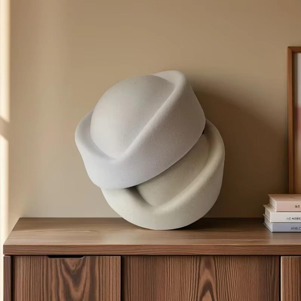 Строгая шляпа стюардессы Британская ретро шляпка-таблетка Универсальный фетровый берет Костюм для косплея