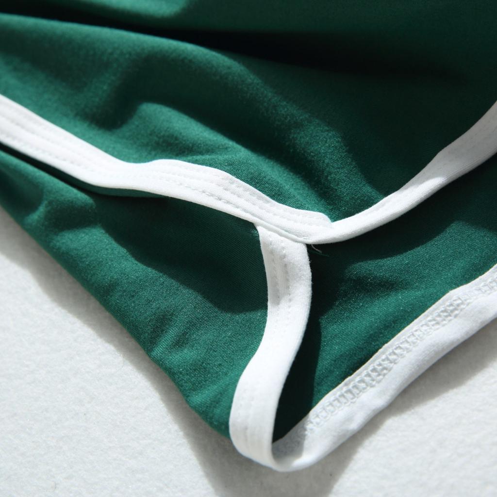 Женские летние модные универсальные гладкие эластичные спортивные шорты