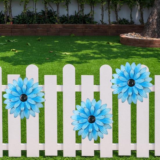 Home Beautification Stainless Beautiful 3D Effect Wall Fence Hanging Home Wall Decoration Home Wall Decoration