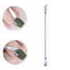 1Xnail Очиститель кожи для удаления кутикулы Нержавеющая двухсторонняя ложка-толкатель Художественный инструмент
