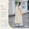 Long Raincoat for Full-Body Protection Against Heavy Rain, Suitable for Adults, Women, and Electric Scooters, New Outdoor One-Piece Design for Single
