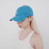 Кепка Binseumokeu Washed Topaz Blue [Низкая посадка]