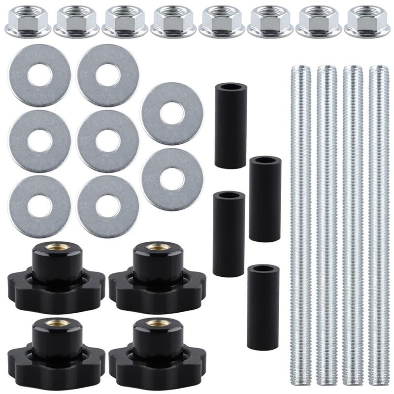 Practical Offroad Roof Bracket Kit Metal Mounting Board Holder Accessories for Utility Vehicle