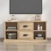 VidaXL TV Stand Sonoma Oak 99.5x35.5x48 Cm Engineered Wood 816275
