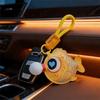 PU Reduce Pressure Keyring Macaron Color Fish Keyring Bubble Blowing Fish Keychain  Car Keyring