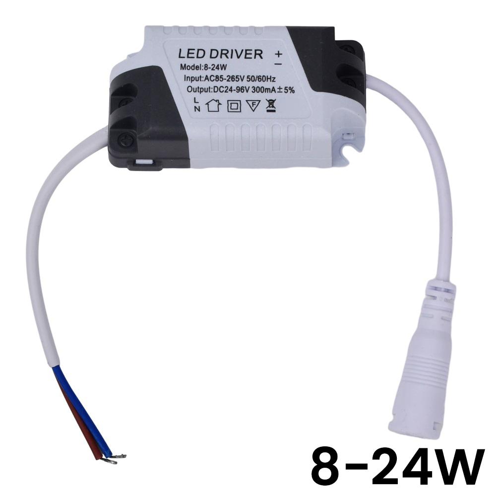 LED Driver Constant Current AC 85-265V 1-3W 4-7W 8-12W 12-18W 18-25W Connector Power Supply Adapter Transformer for Panel Light