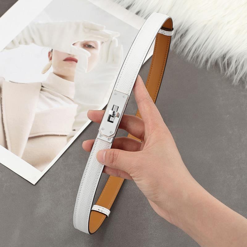 Women's Genuine Leather Kelly Belt - Versatile, Waist-Cinching, for Dresses & Coats