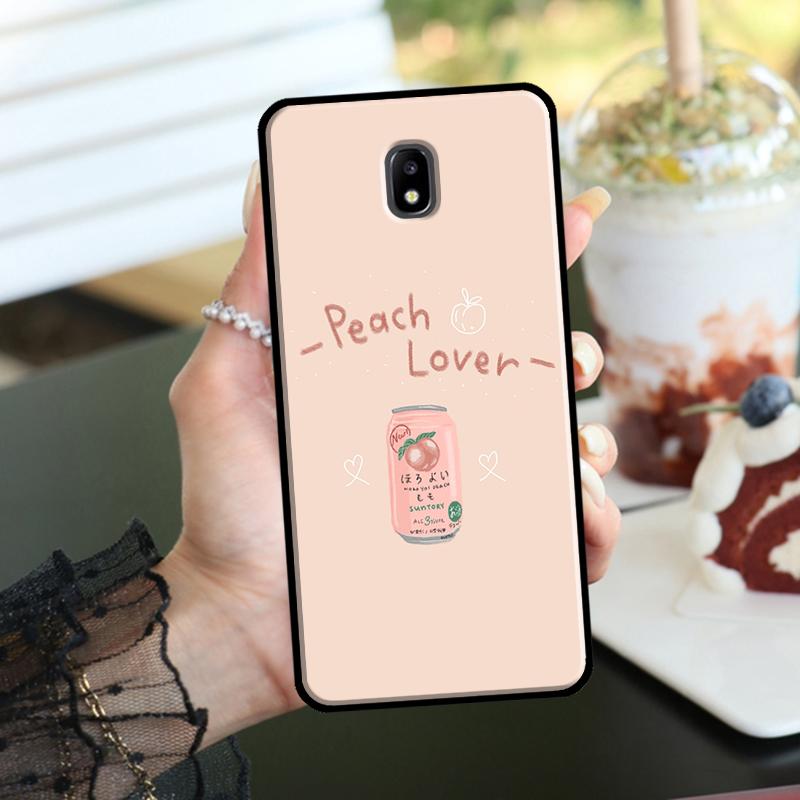 Эстетичный розовый чехол с персиками для Samsung Galaxy M11 M21 M31 M13 M54 M34 M14 M56 M36 M16 M53 M32 M52 M35 M55 M15 M06