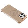 KIGC For iPhone 16 Pro Max Magnetic Case Electroplating PC+PU Phone Back Cover