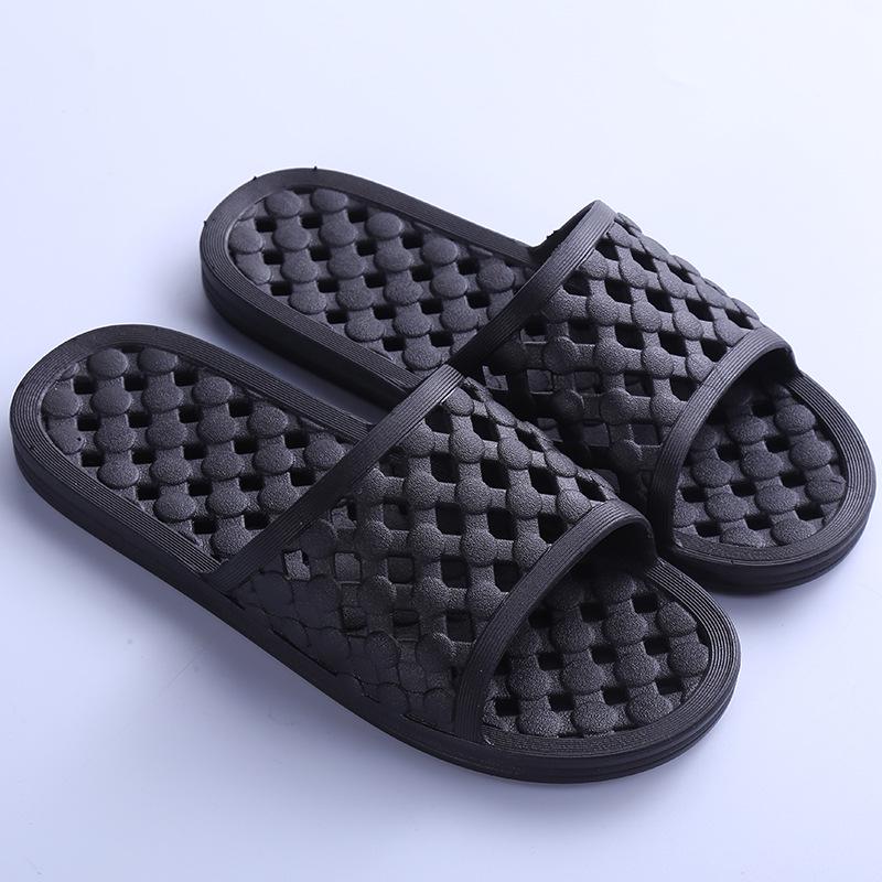 Women's Summer Indoor Hotel Slippers: Thick, Non-Slip Bathroom & Home Slippers for Couples and Men