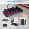 Wireless One Handed Gaming Keyboard Custom Macro Keyboard 12Key uwBT Red Switch HotSwappable for