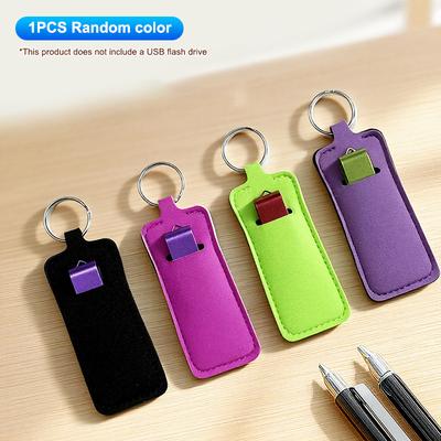 1 шт. Чехол для USB-флешки Кейс-органайзер Держатель Сумка для хранения USB-флешки Электронный аксессуар Органайзер для USB-флешки Ручки