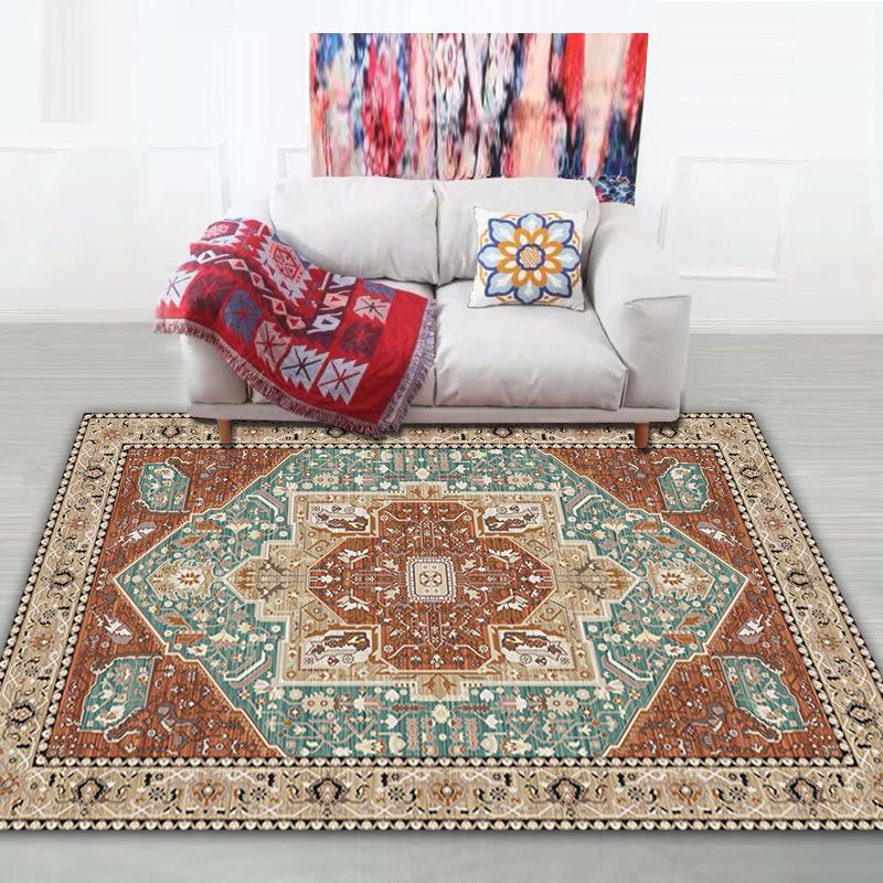 Этнический стиль Ковер Напольный коврик Гостиная Спальня Кухня Ванная Чайный столик Диван Коврик