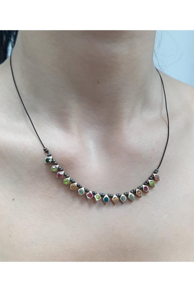 Подарок на день рождения, этническое подлинное хиппи, богемное модное ювелирное ожерелье ручной работы