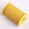 Эластичная нить и лента 0,5 мм, сверхтонкая, круглая, большой рулон, черная и белая
