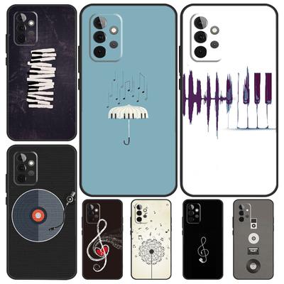 Минималистичный чехол для любителя музыки для Samsung Galaxy A52 A42 A32 A22 A12 A51 A71 A14 A24 A34 A54 A13 A23 A33 A53 Coque