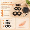 4pcs Nylon Hamster Harness Set Soft Rat Walking Harness Durable Guinea Pig Harness Set  Rat