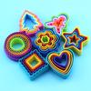 5-6 PCS Plastic Cookie Cutter Set Fondant Vegetable Shapes Cake Mousse Ring Baking Tools Kit for DIY Biscuit Making