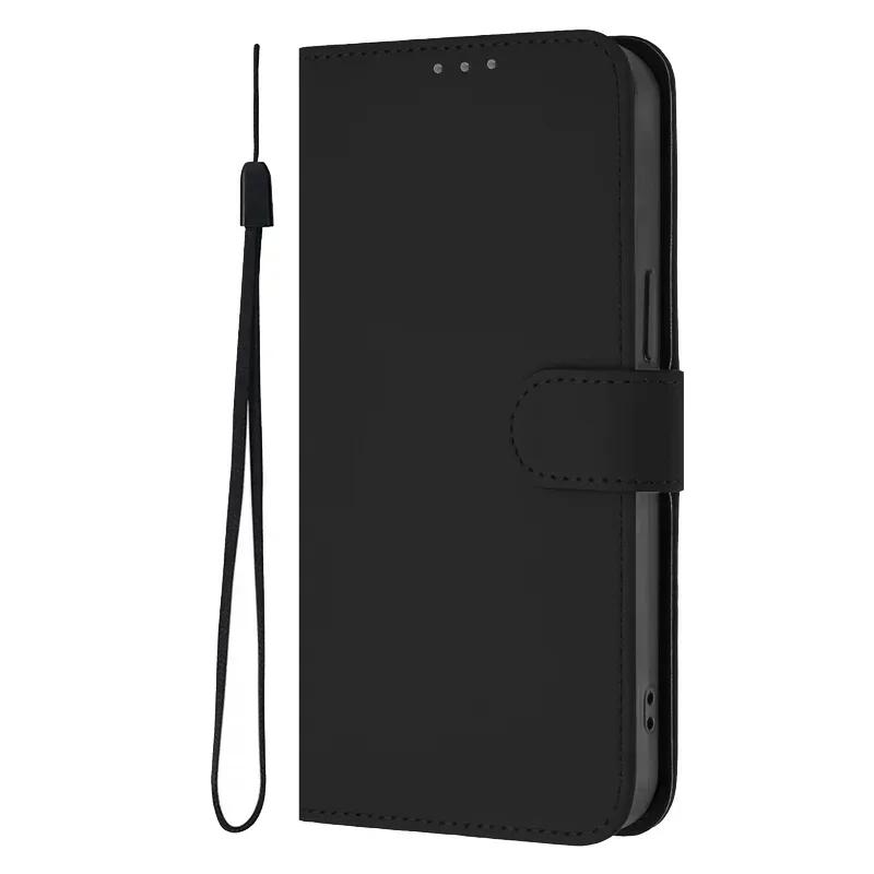 Чехол-книжка для Xiaomi Poco M7 Pro 5G POCO M7 pro на Для Xiaomi Poco M 7 Pro M7Pro 5G Однотонный кожаный чехол для телефона Фунда