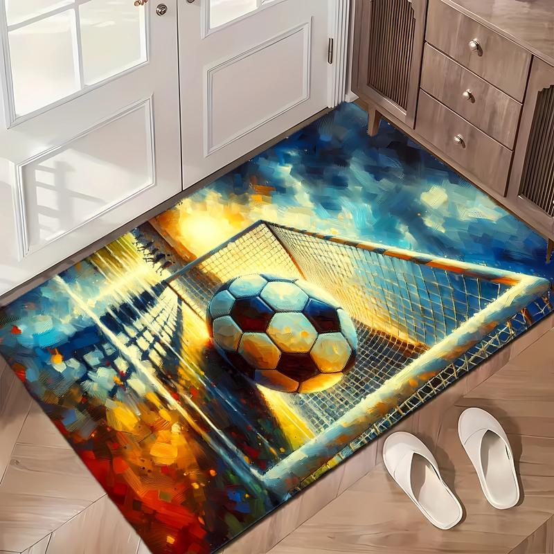 Sports Football (1) Office carpets suitable for living rooms bedrooms offices and kitchens a gift for modern home decor
