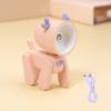 Xiaomi Новый мини-ночник USB аккумуляторная настольная лампа мультяшный настольный орнамент общежитие спальня окружающий свет праздничные подарки для детей