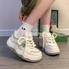 2025 New Campus Style Platform Women's Shoes Spring and Summer Versatile Popular White Shoes Female Leisure Sports Female Students