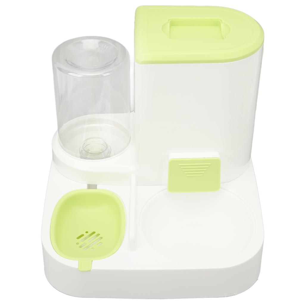 Pet Cat Waterer Food Feeder with 2.2L Food Container Odorless Dog 1L Automatic Water Dispenser Food