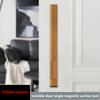 2022 New Invisible Magnetic Door Lock Interior Background Wall Storage Room Door Handle Hidden Cloakroom Gold Single Door Lock