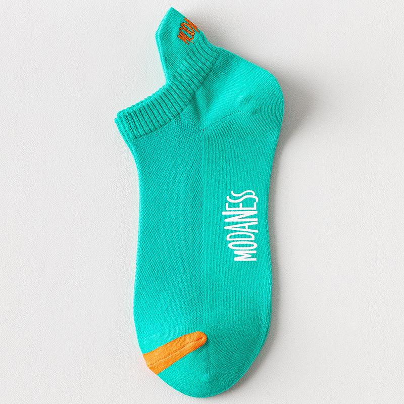 1/5/10 пар женских носков до щиколотки, дышащие, низкие короткие носки, повседневные спортивные, износостойкие, модные, на четыре сезона, уличные, нескользящие носки