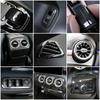 Аксессуары для салона автомобиля Mercedes Benz A Class W177 V177 A180 A200 A250, центральная консоль, часть карбонового волокна, отделка для ремонта