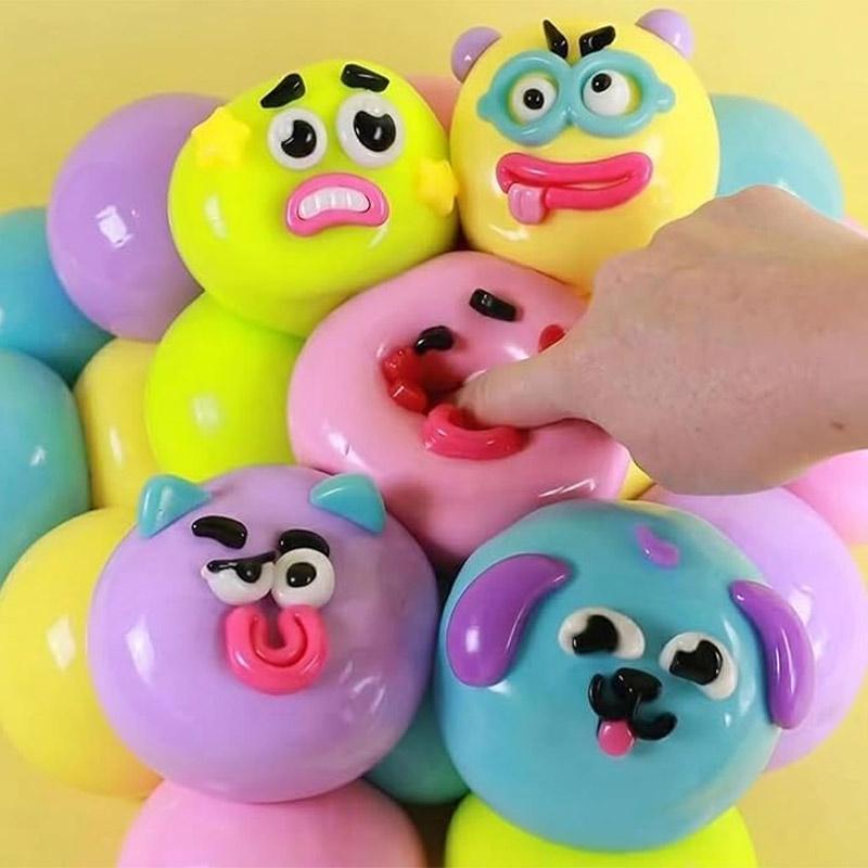 2026 НОВЫЕ Smushers Squishy Curiosities Мордочка Собаки Смена Лица Мягкая Лепится Милая Медленно Поднимающаяся Сжимать Расслабляющая Сенсорный Декор Забавные Подарки