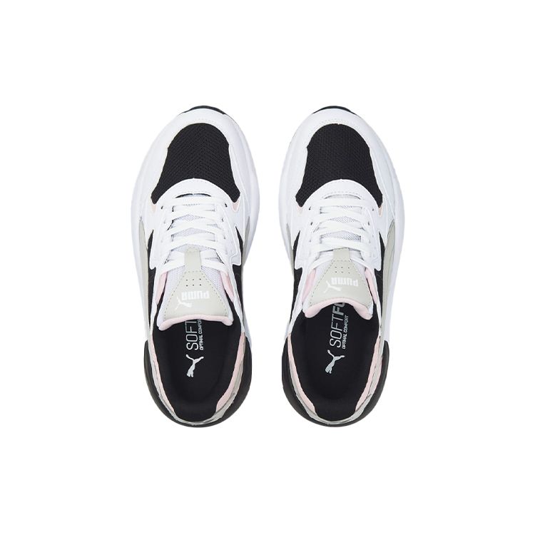 Puma Кроссовки X-Ray Speed Black Grey Violet Unisex Sneakers White Chalk-Pink 384638-05